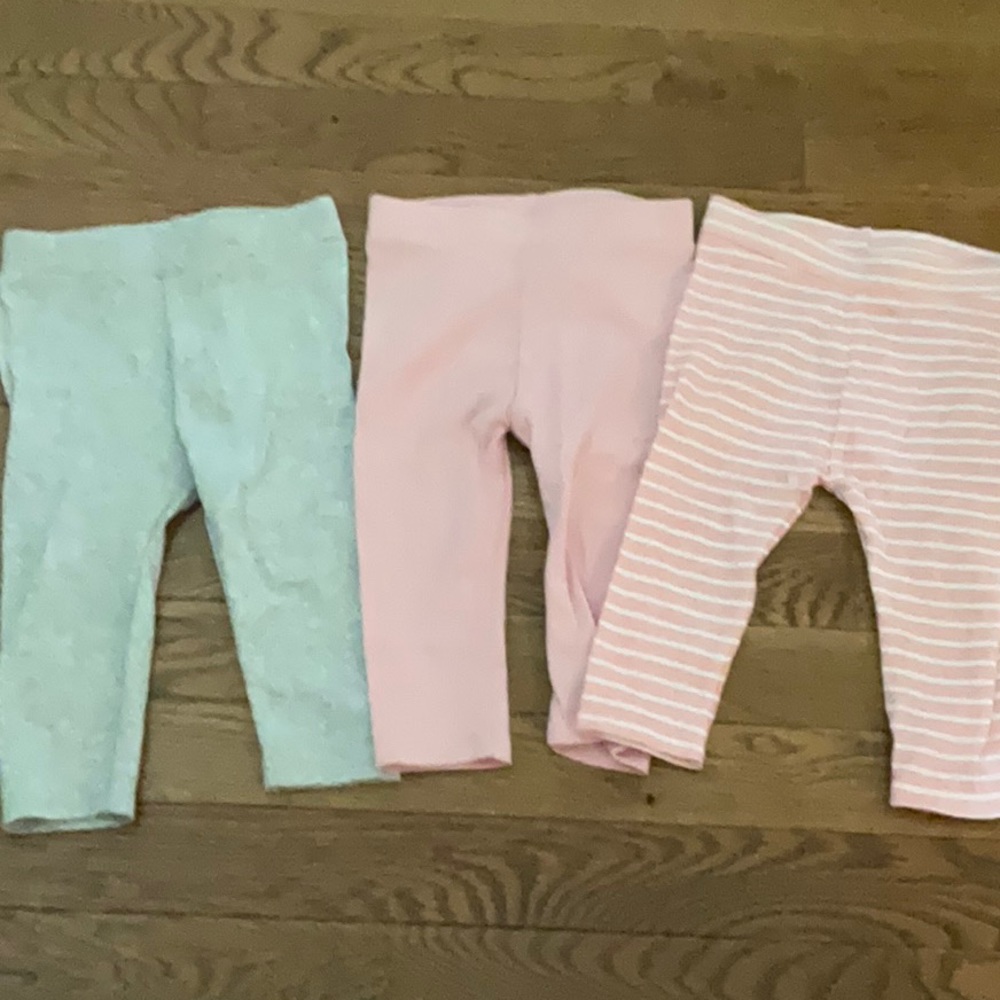 NEW Wonder Nation 3-pack of leggings pink